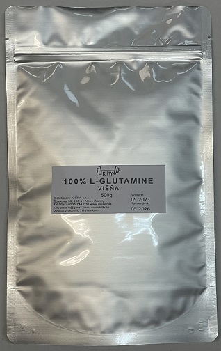 KITTY 100% L-Glutamine - 500g. - Kliknutím na obrázok zatvorte -